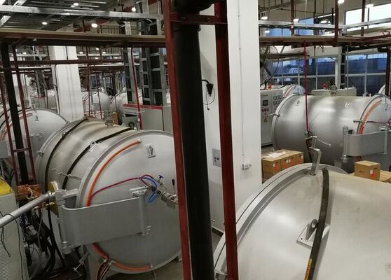 380V Horizontal Vacuum Furnace / Vacuum Brazing Furnace For Aluminium Alloy Products