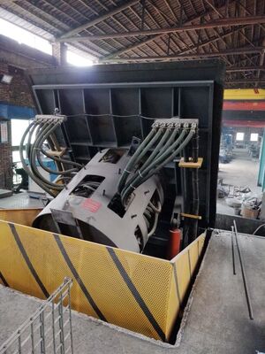 500 KW Hydraulic Steel Shell Furnace