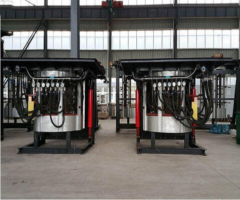 Medium Frequency Hydraulic Steel Shell Furnace