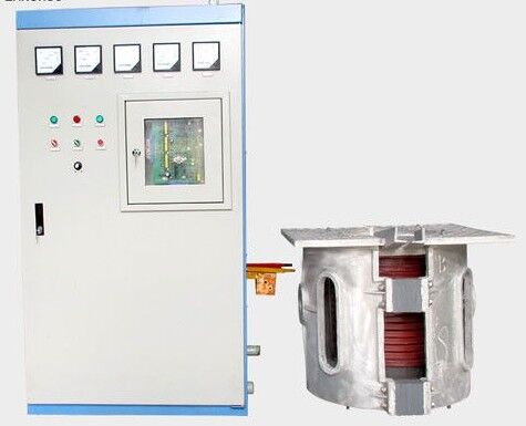 Metal Magnetic Induction Industrial Melting Furnace Machine 0.1 Ton Highly Reliable