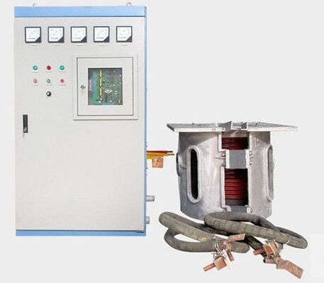Metal Induction Large Industrial Melting Furnace Medium Frequency For Industrial Copper Scrap