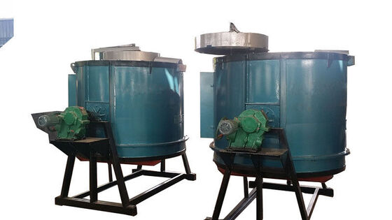0.25T Industrial Melting Furnace Medium Frequency Large 2000HZ For Metal Melting