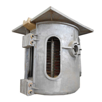 0.2T / Hour Copper Aluminum Melting Furnace , 1650 C Metal Casting Furnace