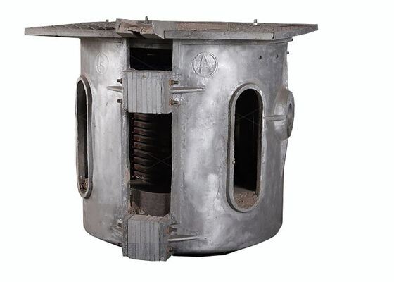Electric Aluminum Melting Furnace InductionFor Ingot 350kg Weight Durable