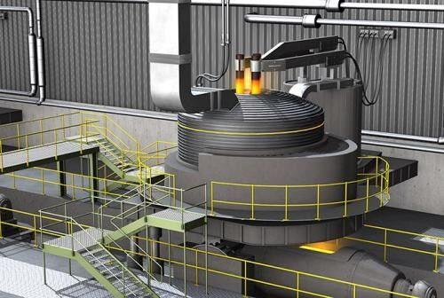 Commercial Electric Plasma Arc Furnace Flexible Smelting Temperature With Water Cooled Roof
