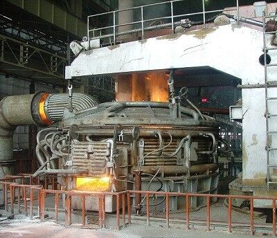 Large Capacity Scrap Operation Electric Arc Furnace Electric Aluminum Furnace
