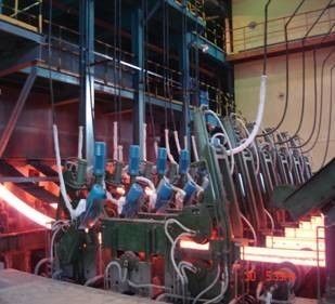 CCM Continuous Casting Machine , CCM Casting Rigid Dummy Bar Tundish For Four Strands