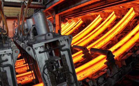 One Multi Strand CCM Continuous Casting Machine Upward For Steel Casting Industrial
