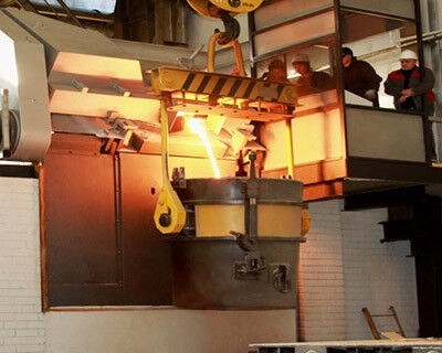 Medium Frequency Hydraulic Steel Shell Furnace