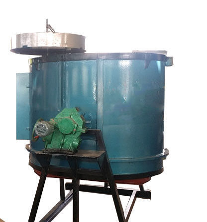 Large 1400KW Steel Shell Induction Melting Furnace , Aluminum Melting Furnace