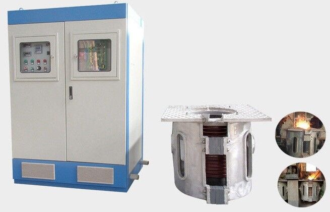 High Success Rate Industrial Melting Furnace Aluminium Shell 0.1T No Shock