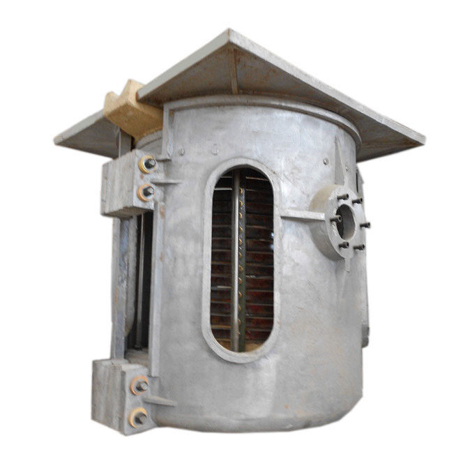 0.2T / Hour Copper Aluminum Melting Furnace , 1650 C Metal Casting Furnace