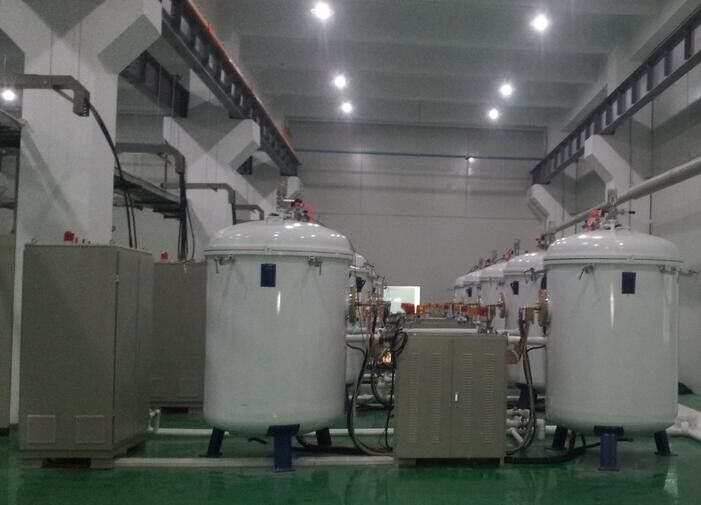 High Efficiency Vertical Vacuum Furnace / Industrial Vacuum Furnace Easy Operation