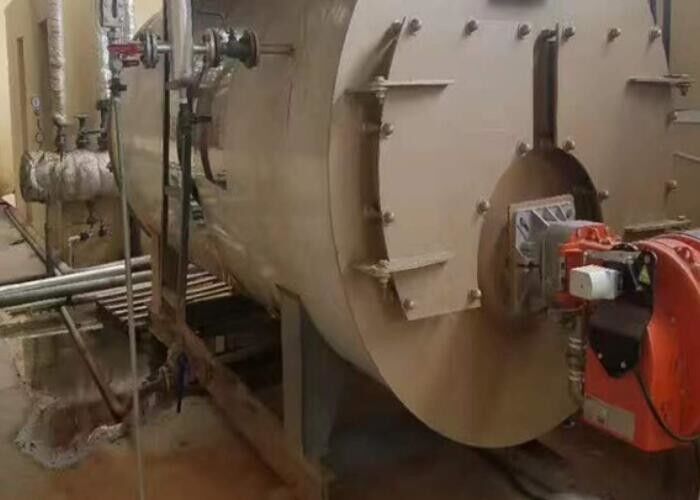 Advanced Oil Fired Hot Water Boiler , Water Boiler System Three Pass Tube
