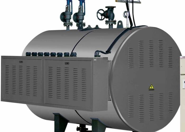 Programmable Oil Fired Industrial Hot Water Boiler Non Pollution Leakage Protection