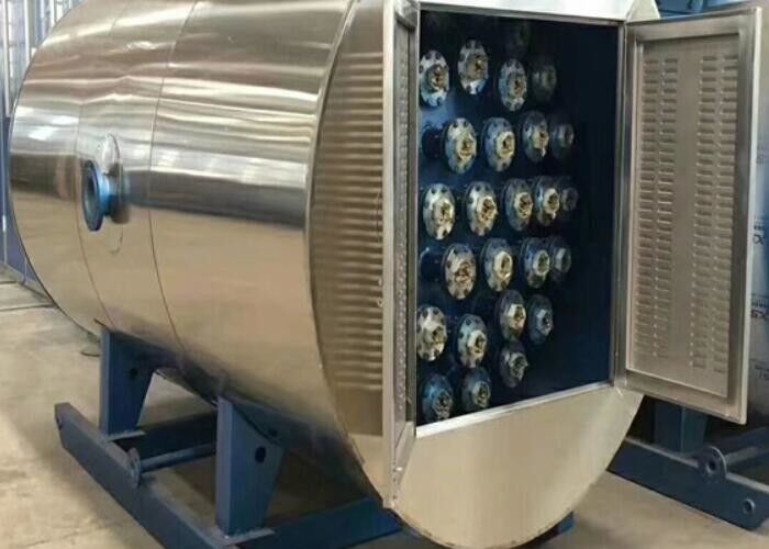 Residential Biomass Steam Boiler , Biomass Hot Water Heater Commercial Horizontal